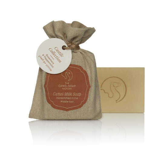 Kamelmilch - Naturseife Castile  Rosmarin und Pfefferminze