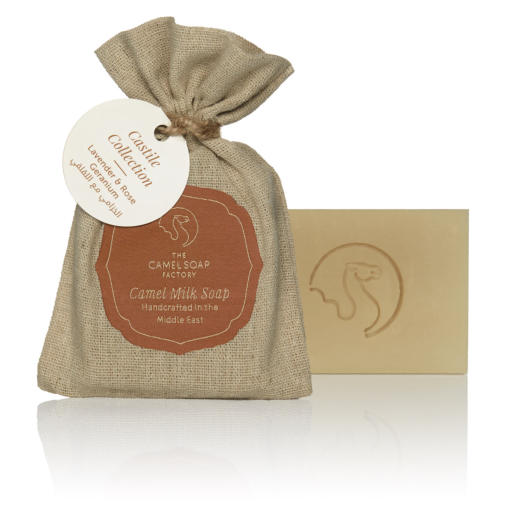 Kamelmilch - Naturseife Castile - Rose Geranium und Lavendel