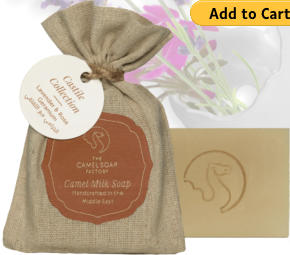 camel milk soap lavender and rose geranium